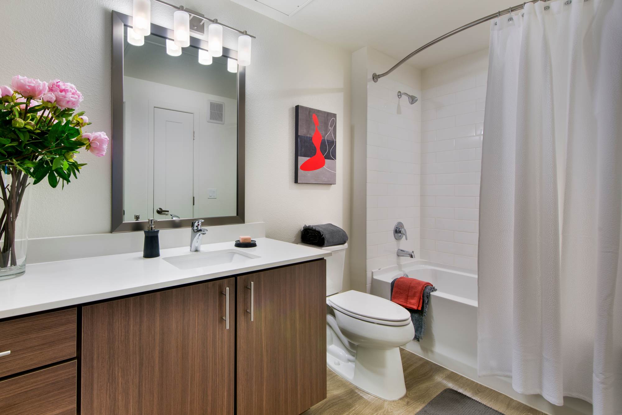 Bathroom at Elevate in Englewood, Colorado