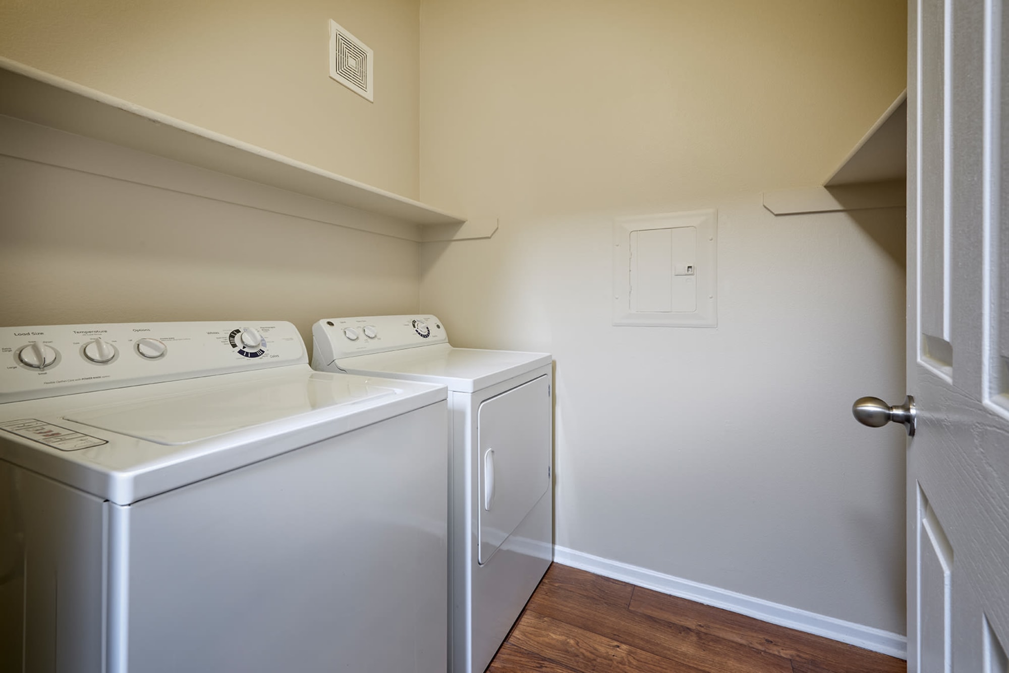 In-Unit washer and dryer at Legend Oaks Apartments in Aurora, Colorado