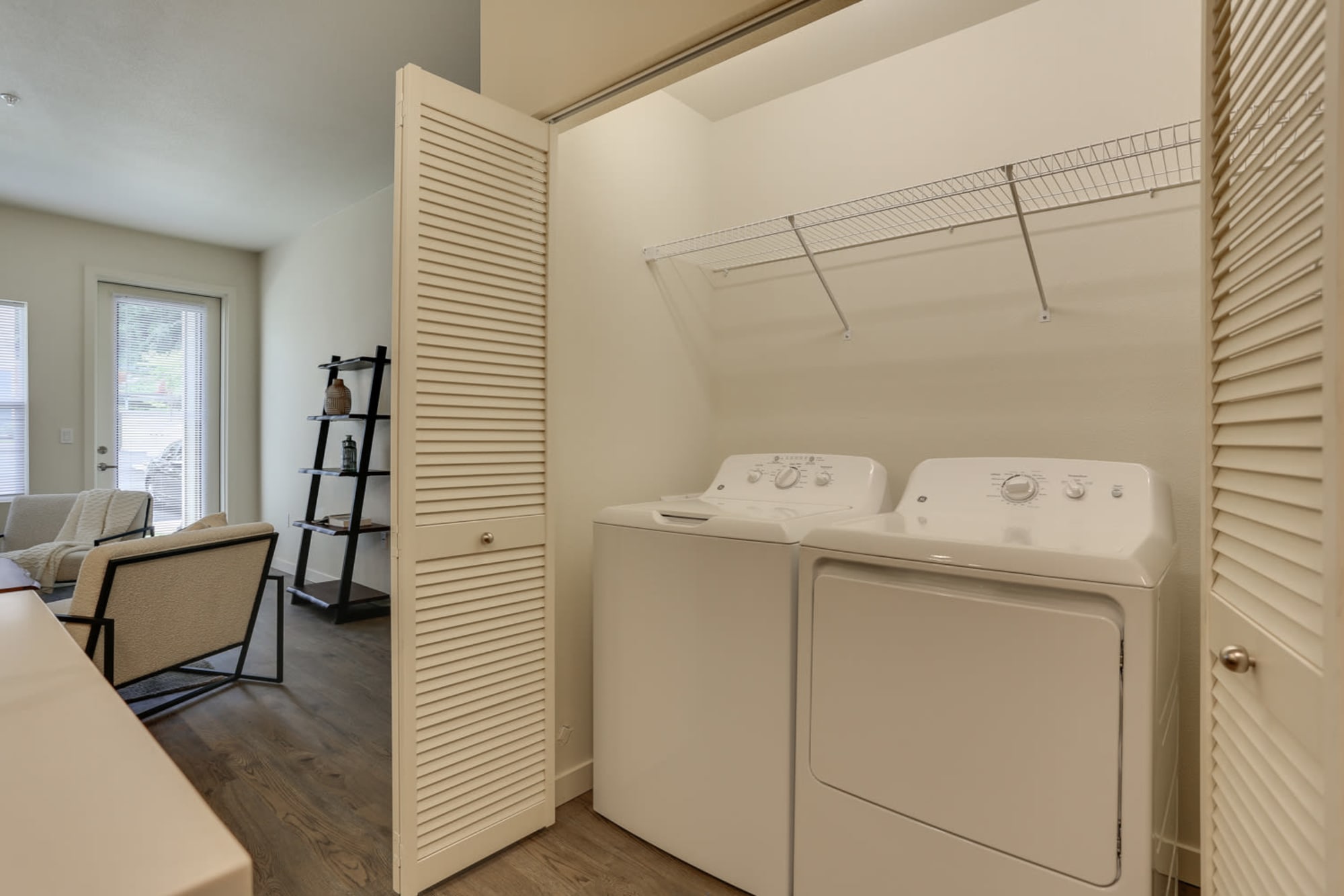 Washer and dryer at Haven Hills in Vancouver, Washington