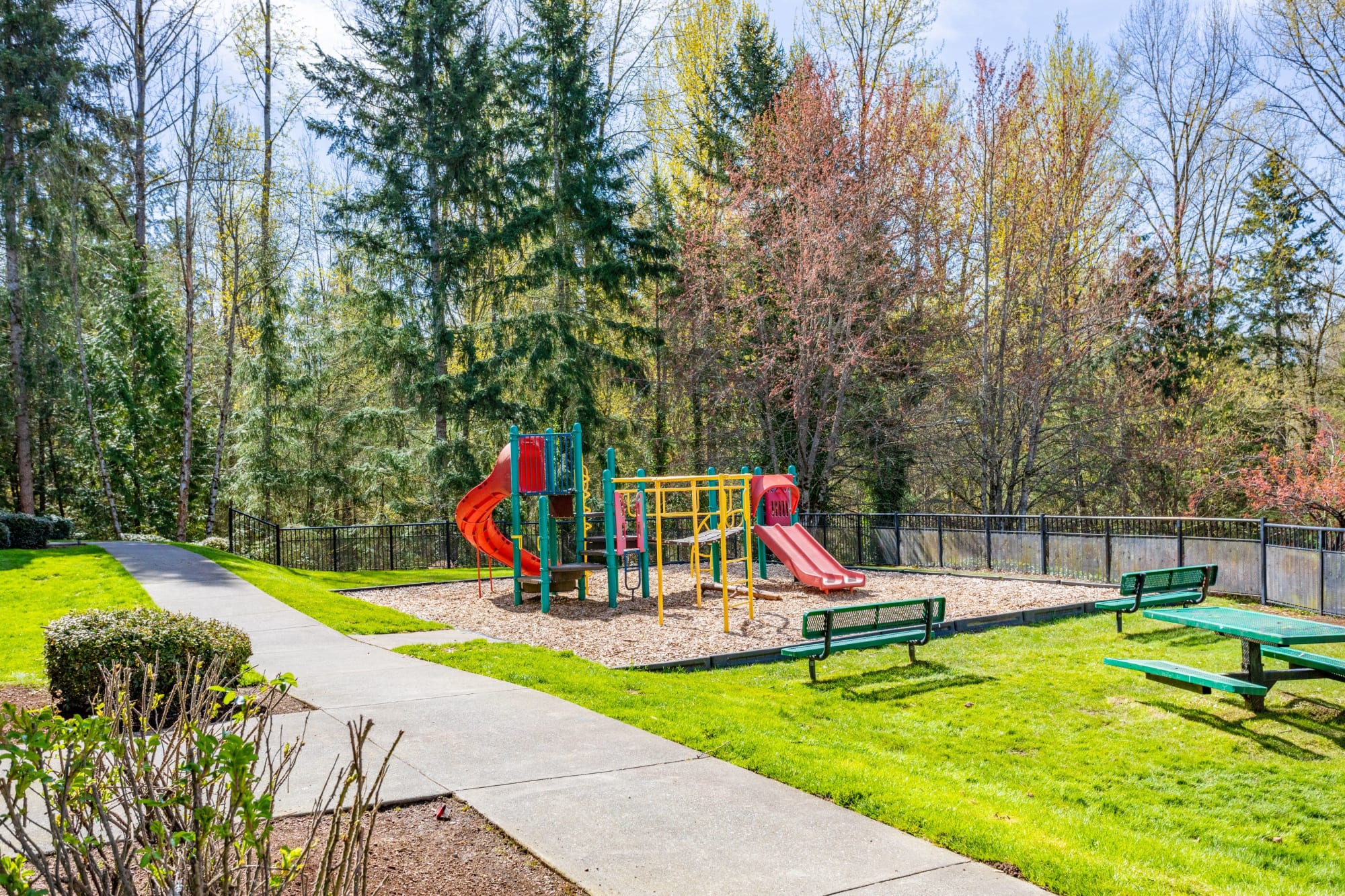 Playground at Pebble Cove Apartments in Renton, Washington