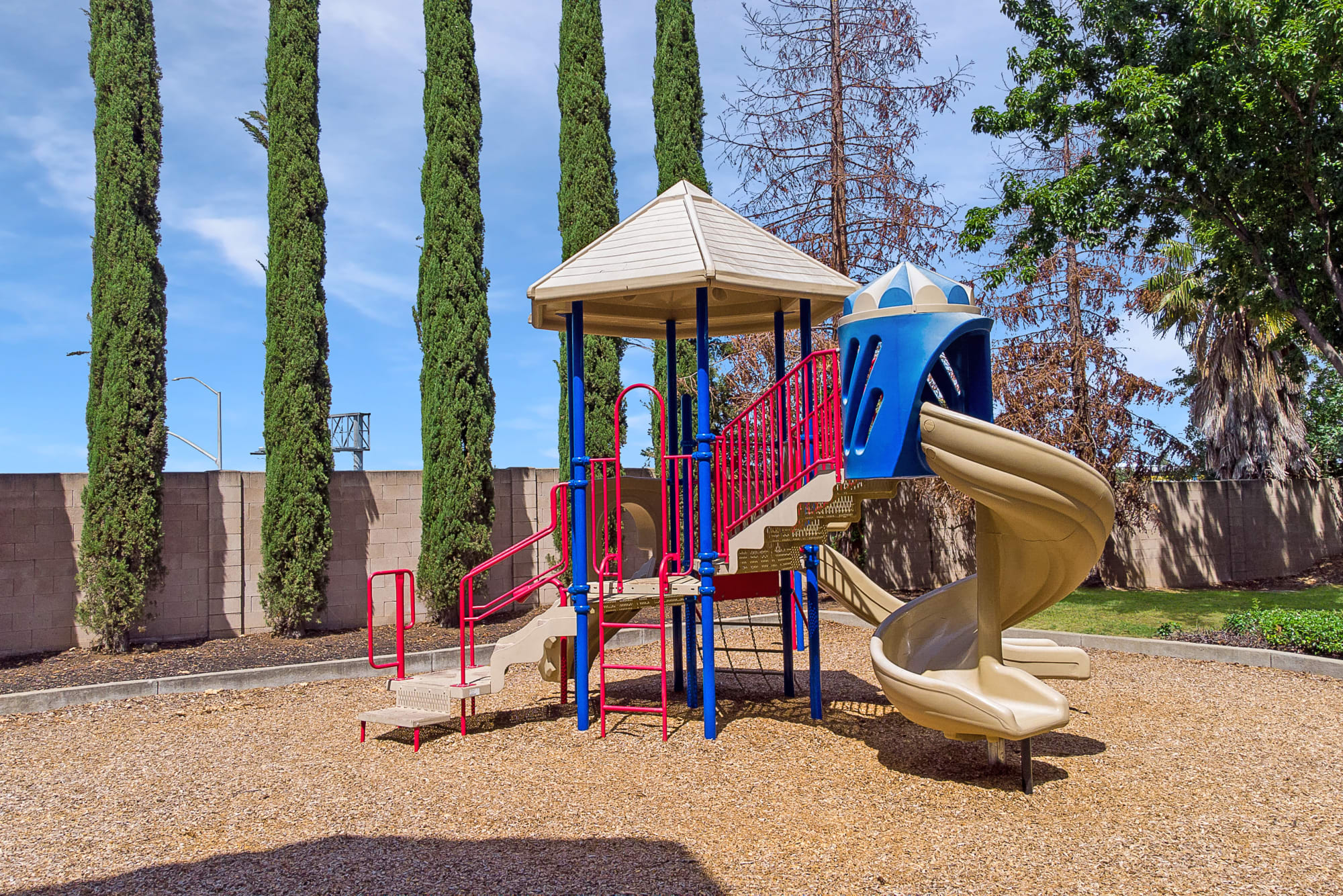 Community playground in Rancho Cordova, California at Avion Apartments