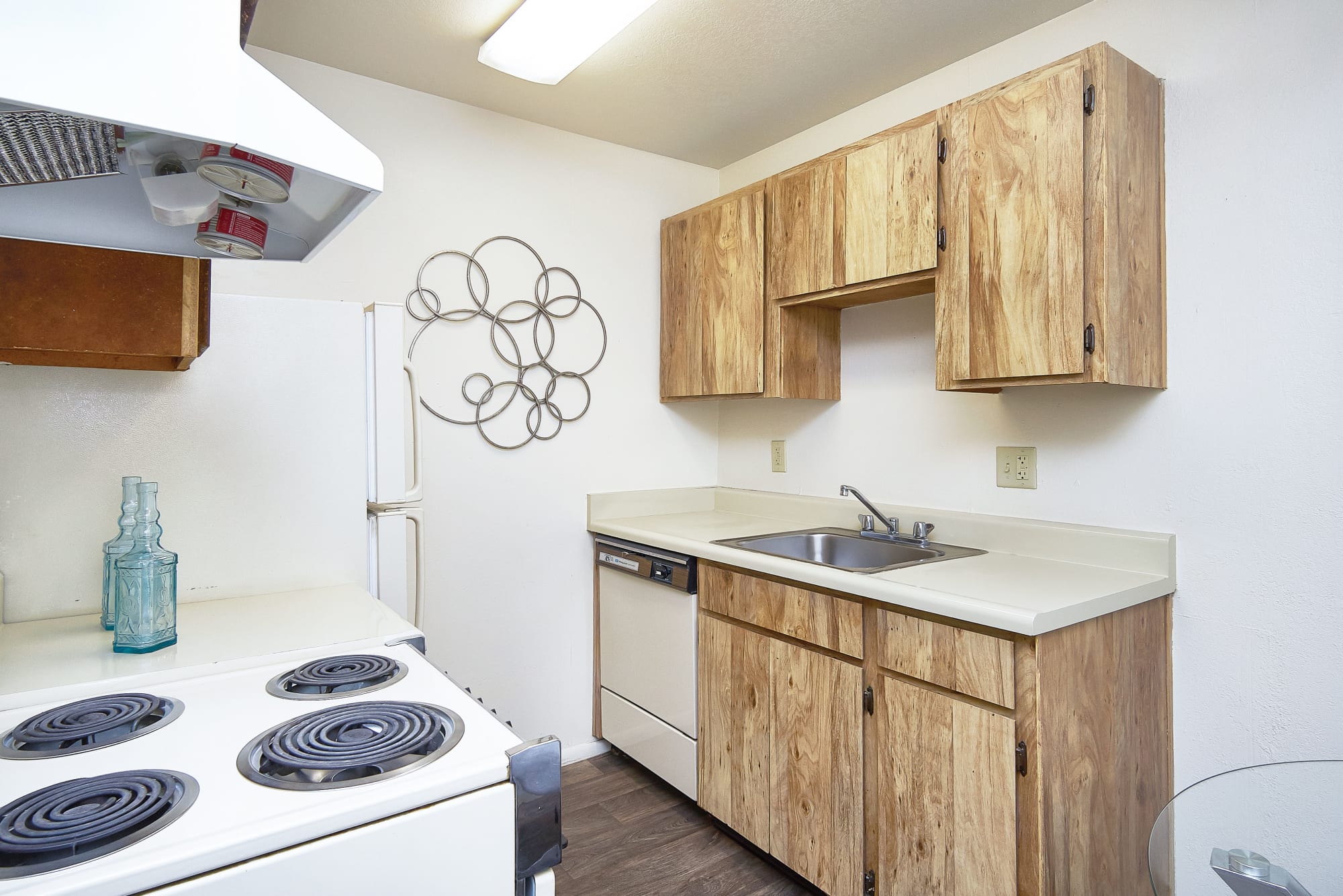 Fully equipped kitchen at Callaway Apartments in Taylorsville, Utah