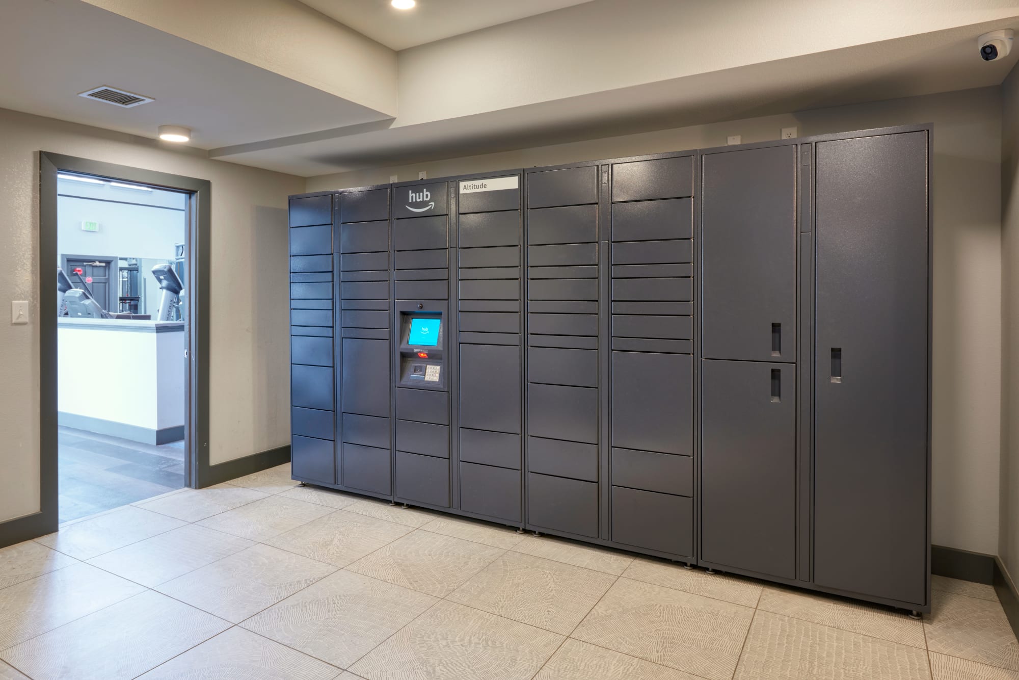 Convenient package lockers at Altitude Westminster in Westminster, Colorado