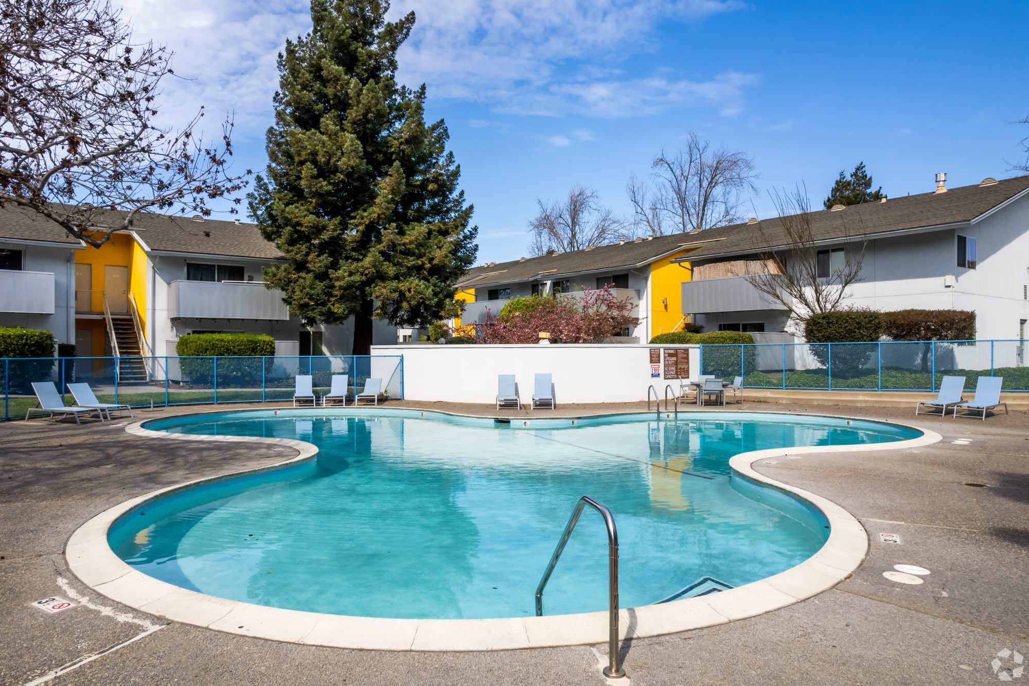 Swimming pool Lakeside Village in San Leandro, California