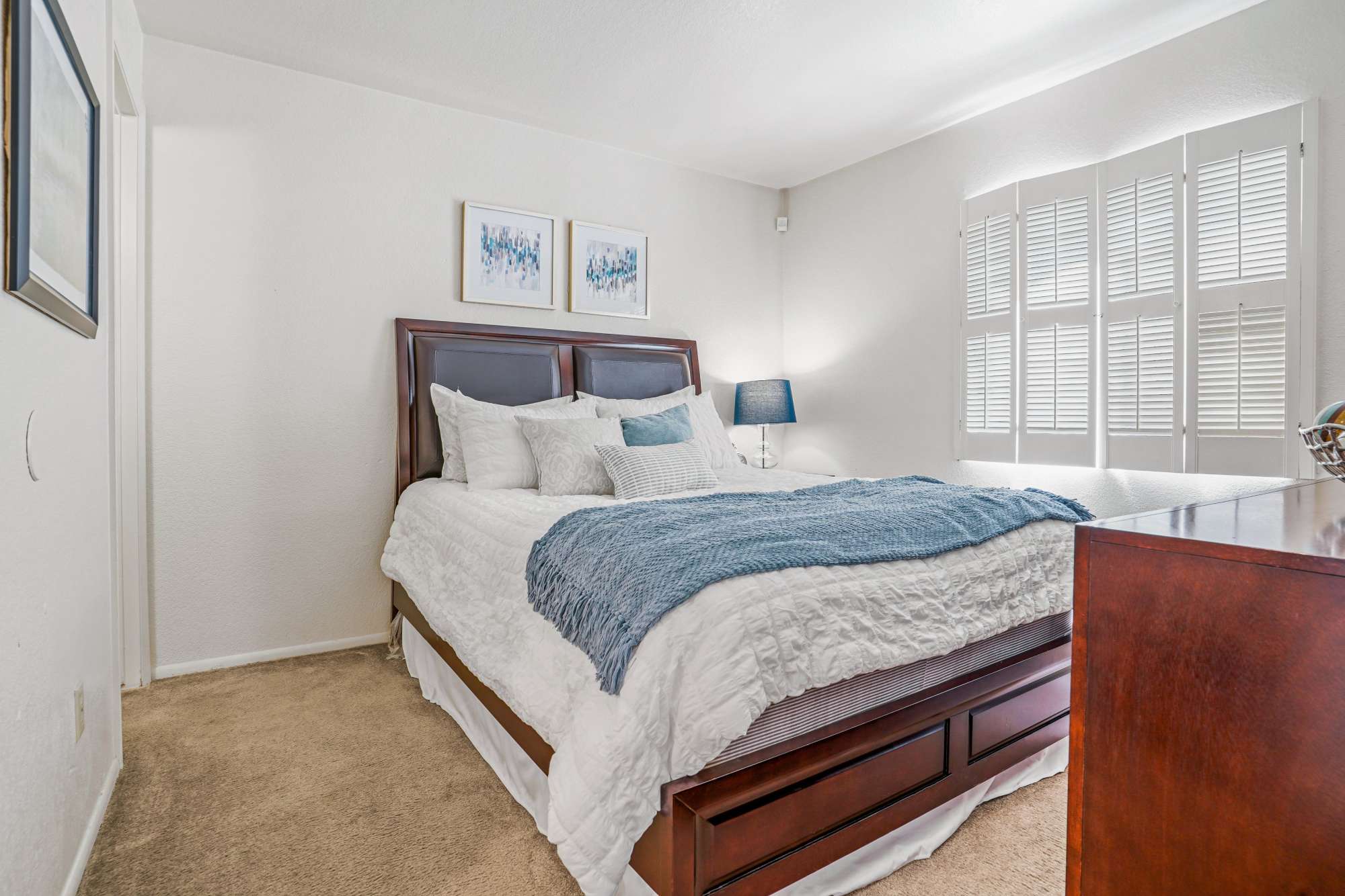 Master Bedroom at Callaway Apartments in Taylorsville, Utah