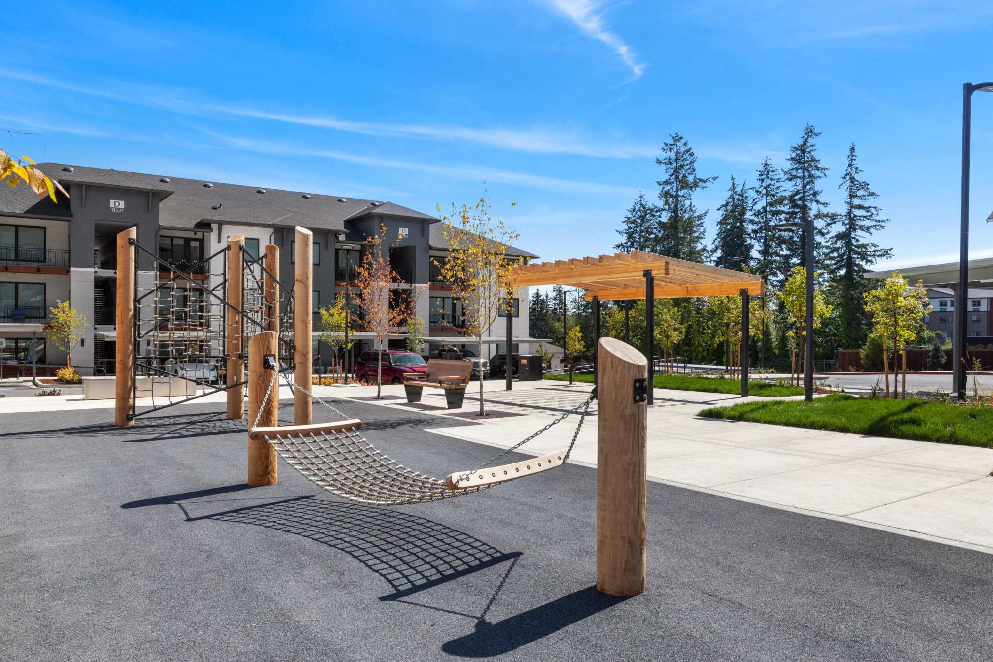 Exterior Playground of The Highlands at Silverdale in Silverdale, Washington