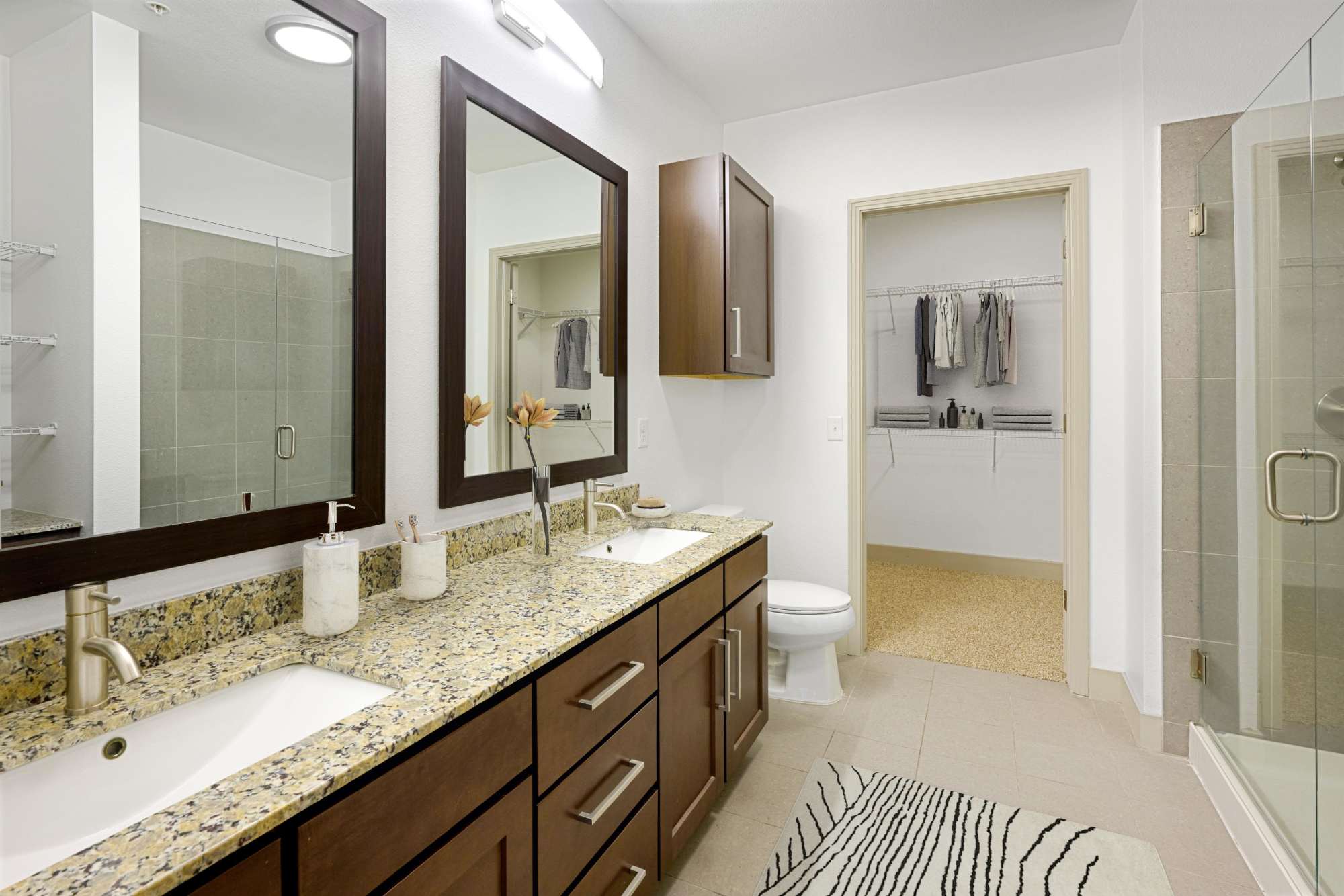 Bathroom at Helios in Englewood, Colorado