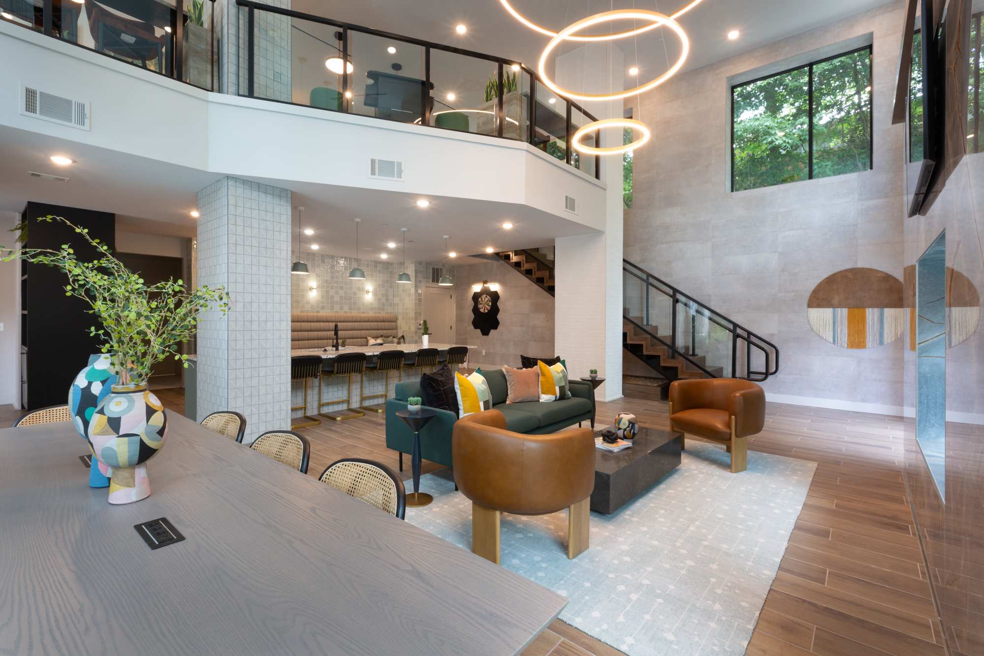 Property lobby at Lumen Briarcliff in Atlanta, Georgia