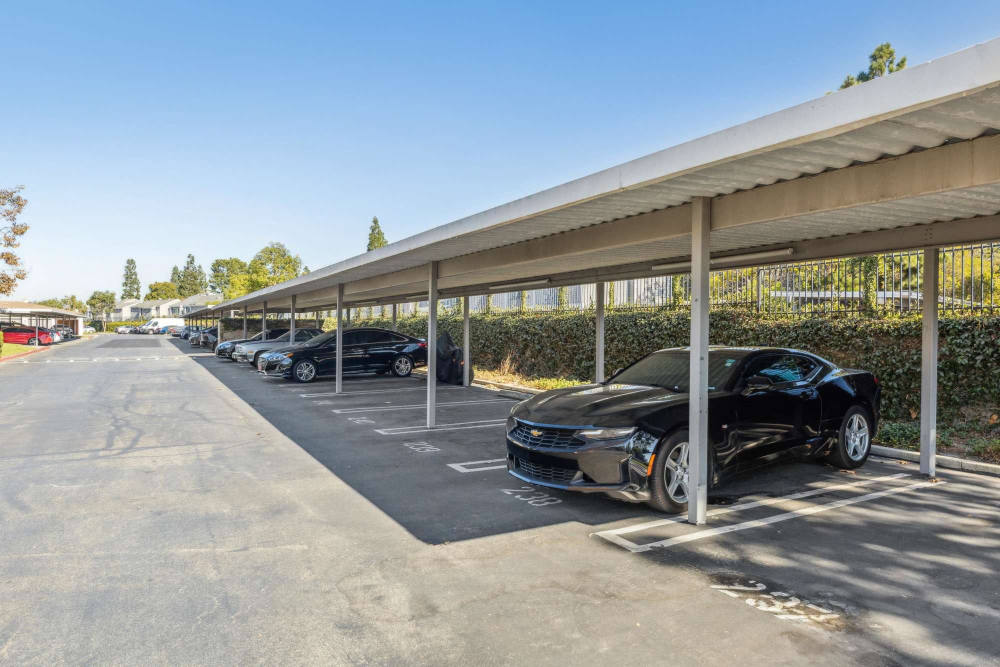 Onsite Carports at Portofino Townhomes in Wilmington, California
