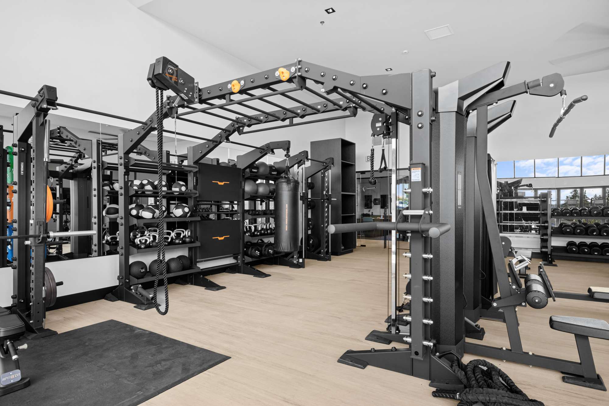 Our fitness center at The Highlands at Silverdale in Silverdale, Washington