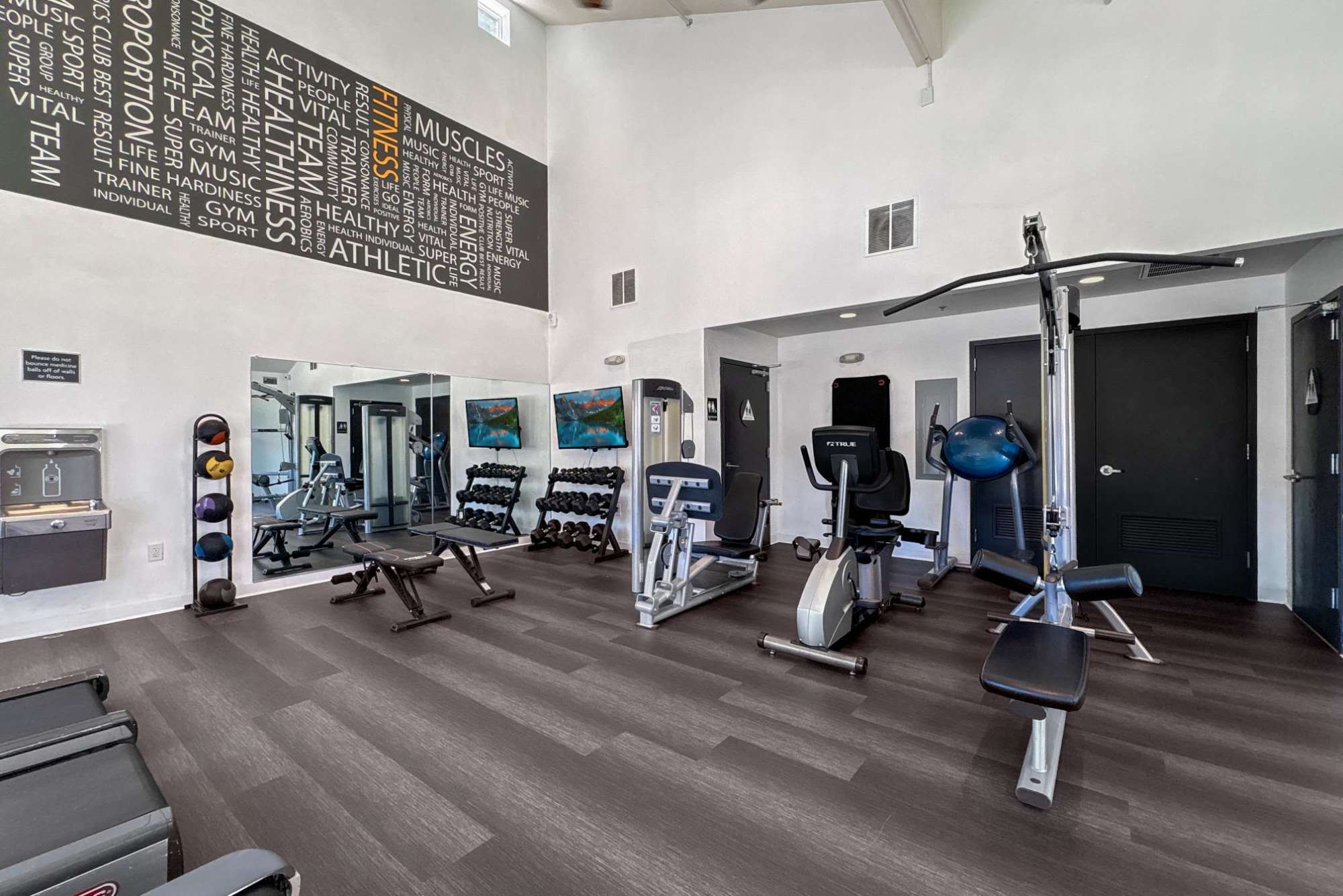 Full-Equipped Fitness Center with Cardio Machines at Serramonte Ridge Apartment Homes in Daly City, California
