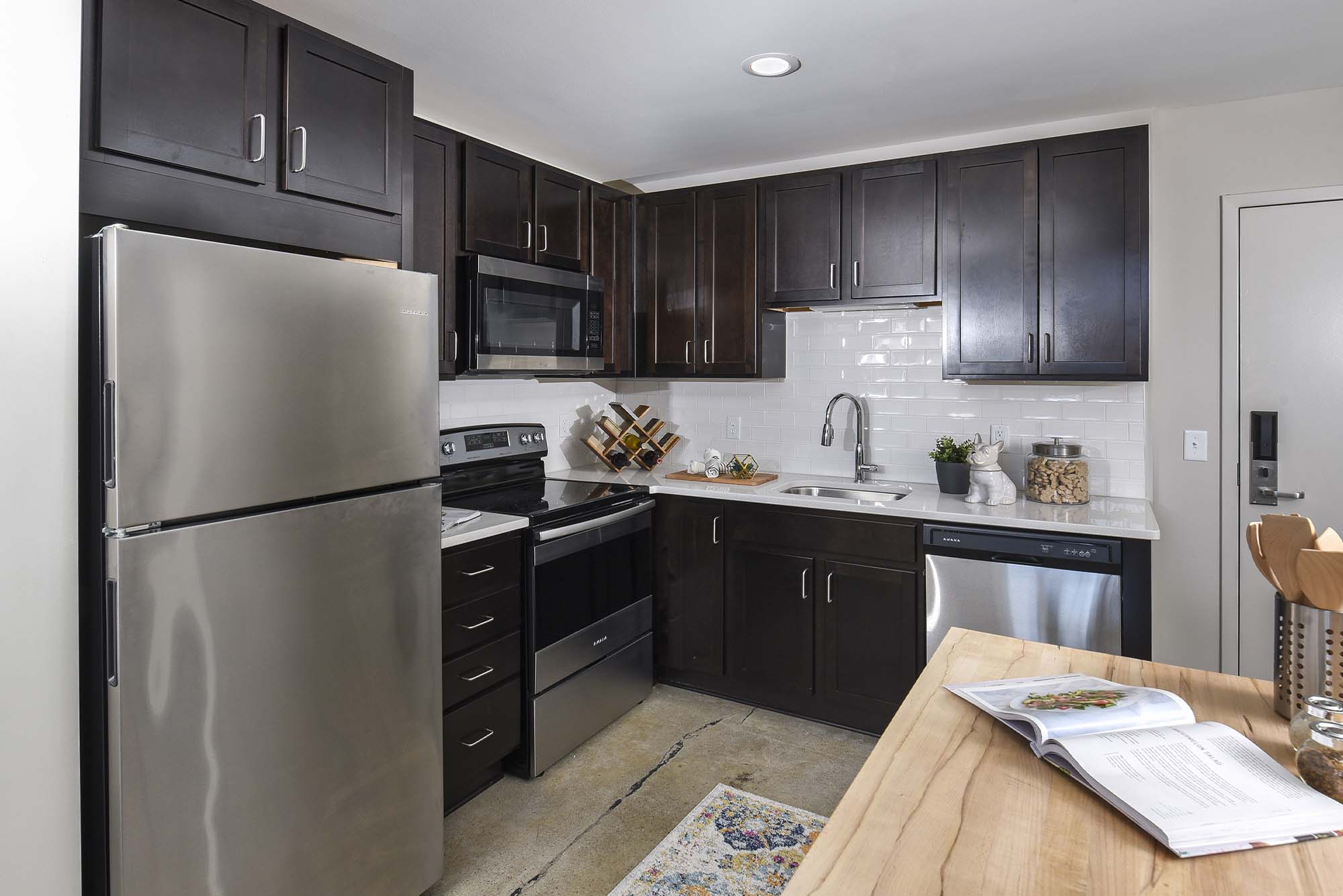 kitchen  at Terminal 21 in Pittsburgh, Pennsylvania