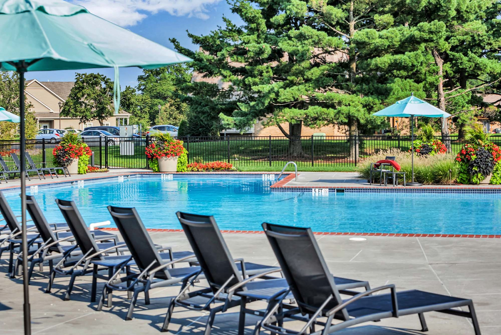 pool at The Commons in Bensalem, Pennsylvania