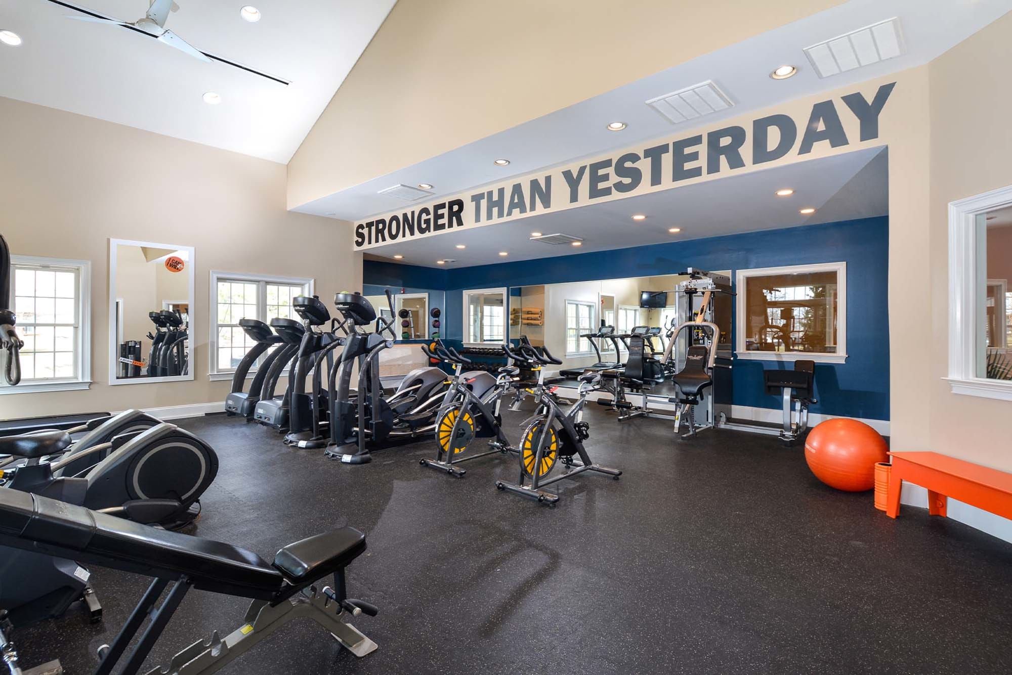 fitness center at The Commons, Bensalem, Pennsylvania