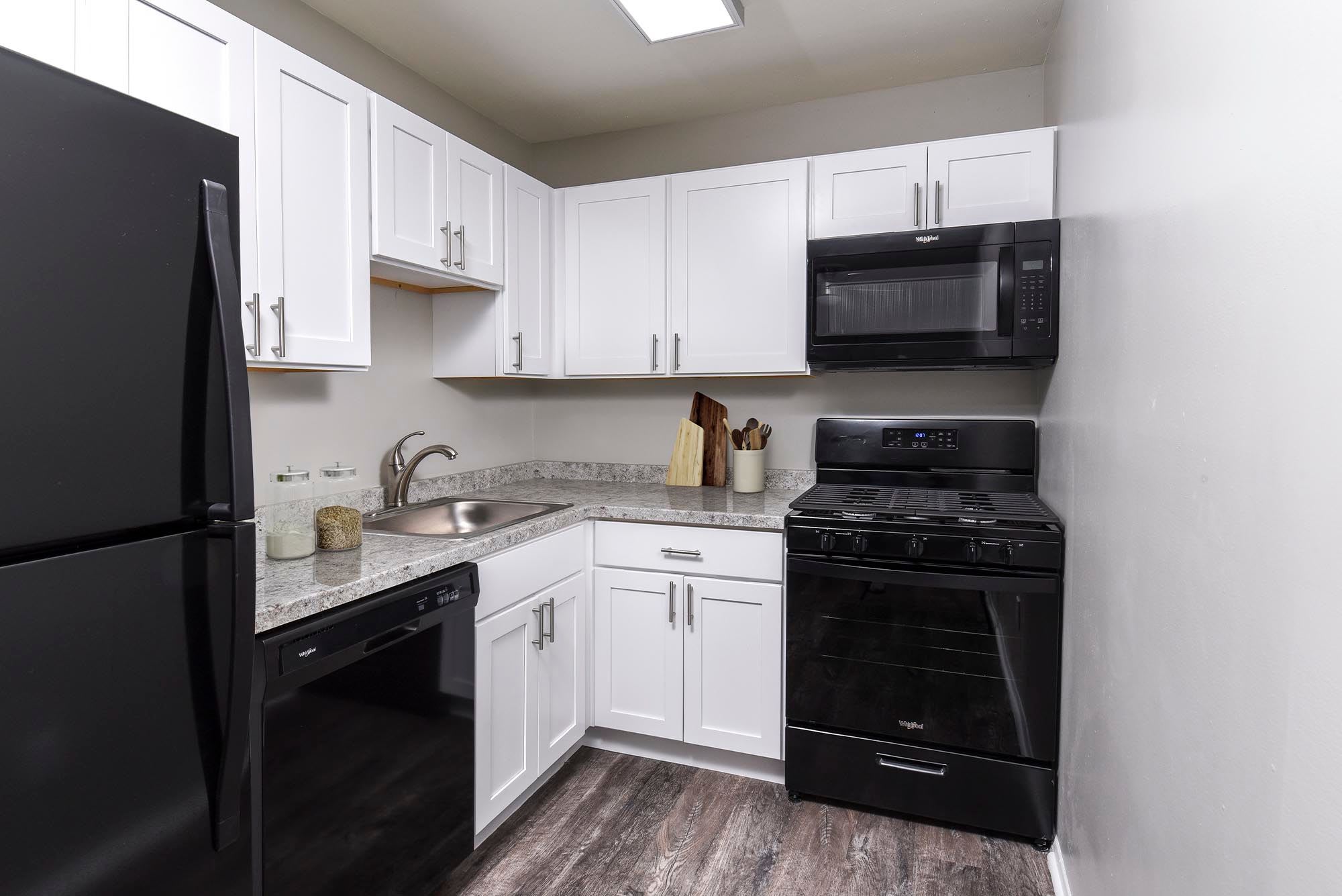 kitchen at Chesterfield Flats, North Chesterfield, Virginia