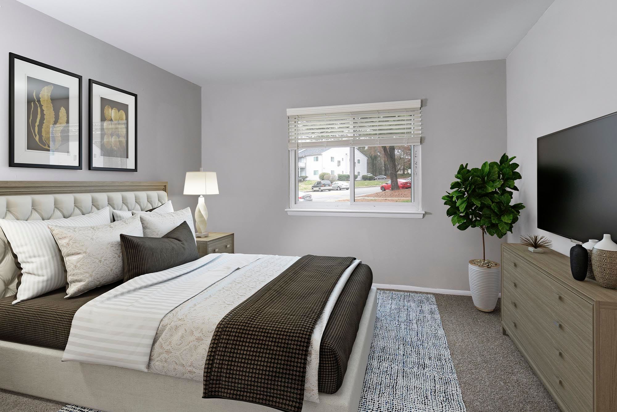 bedroom at Chesterfield Flats, North Chesterfield, Virginia