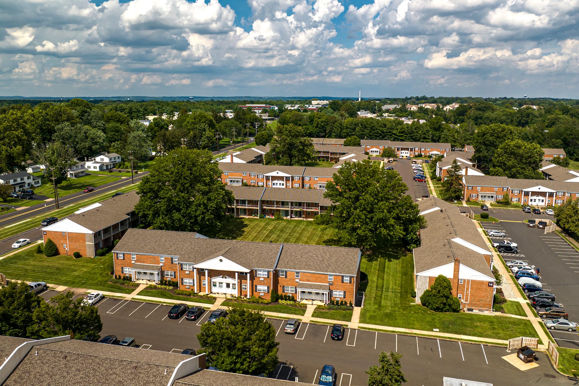 exterior view at Parc at West Point in North Wales, Pennsylvania