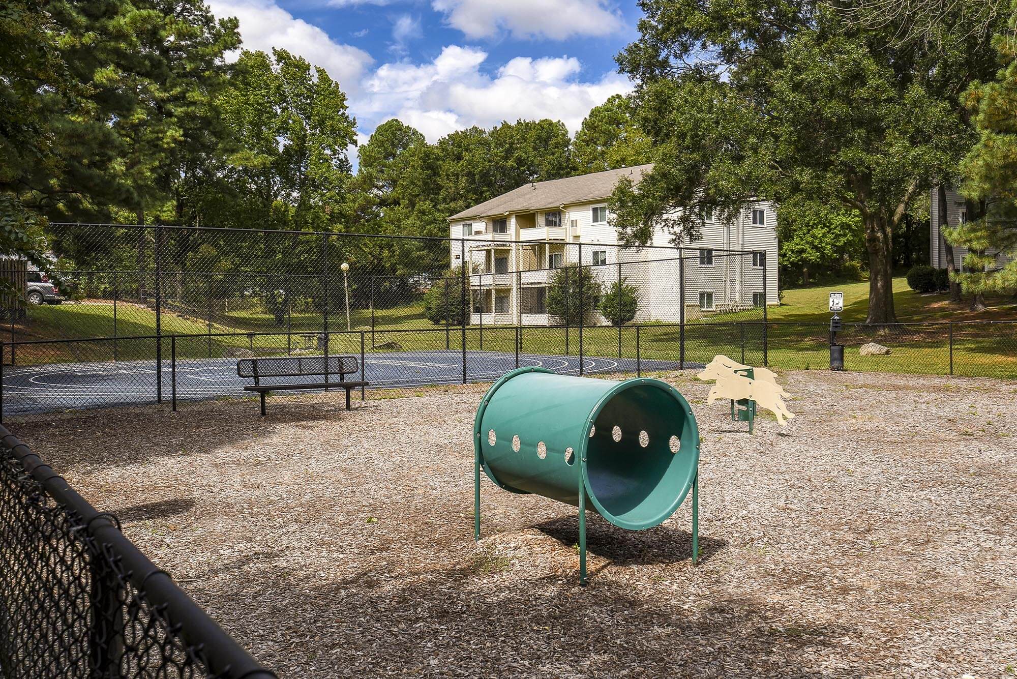 dog park at Chesterfield Flats, North Chesterfield, Virginia
