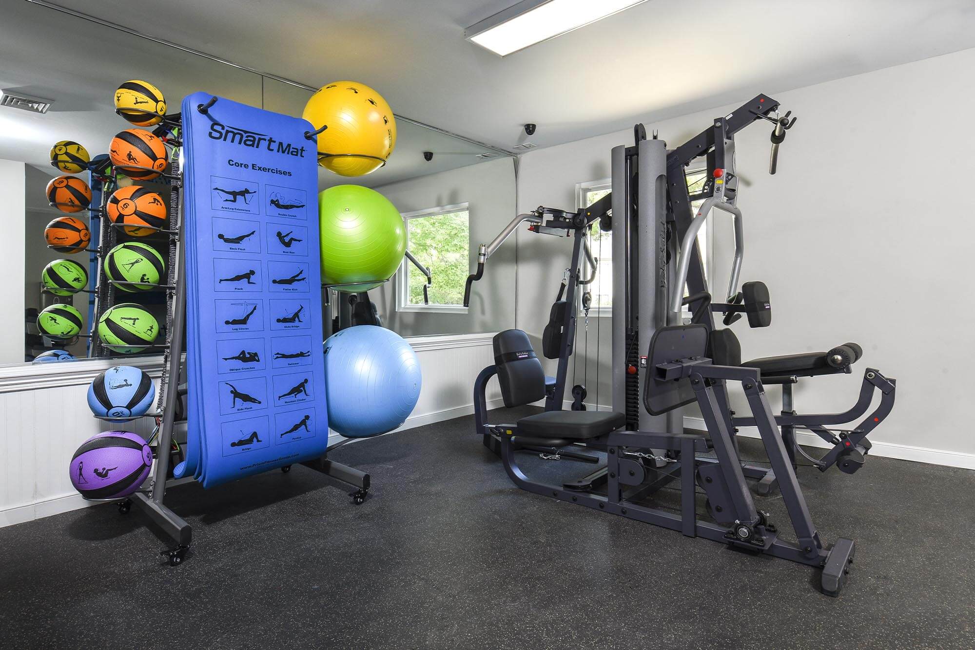 fitness center at Chesterfield Flats, North Chesterfield, Virginia