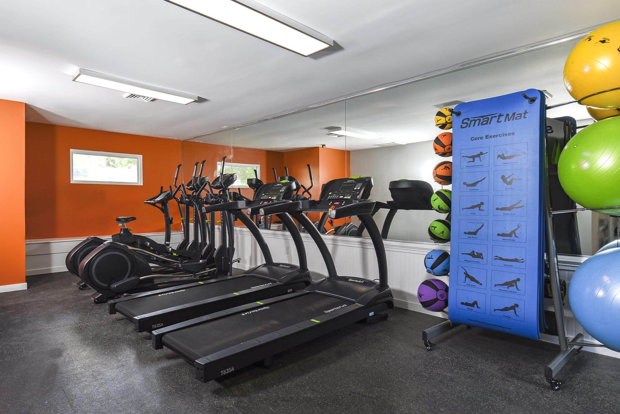 fitness center at Chesterfield Flats, North Chesterfield, Virginia