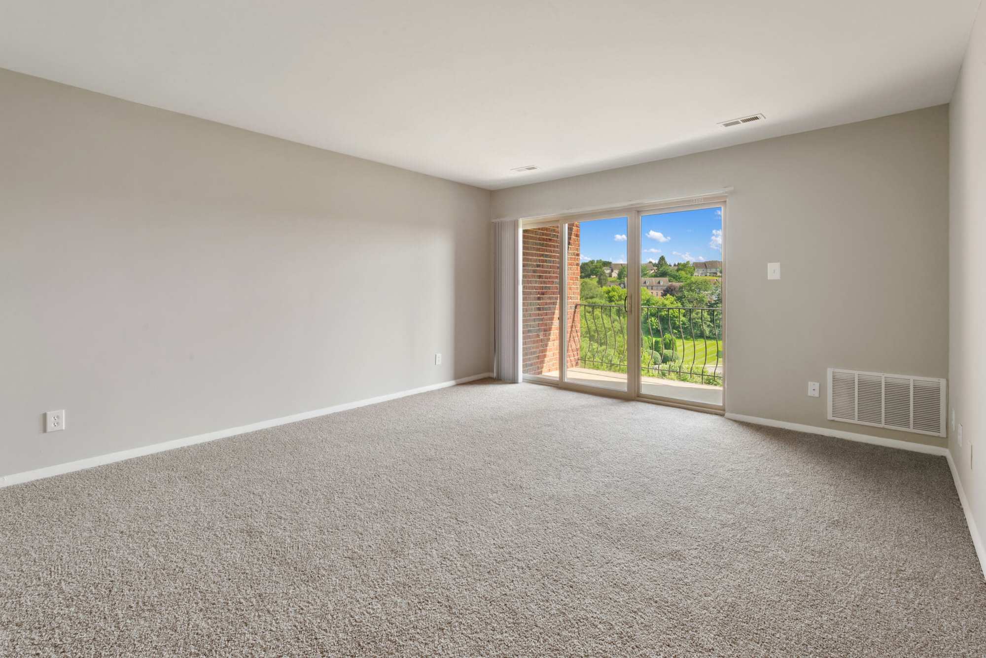 Renovated Living Room at Greenspring in York, Pennsylvania
