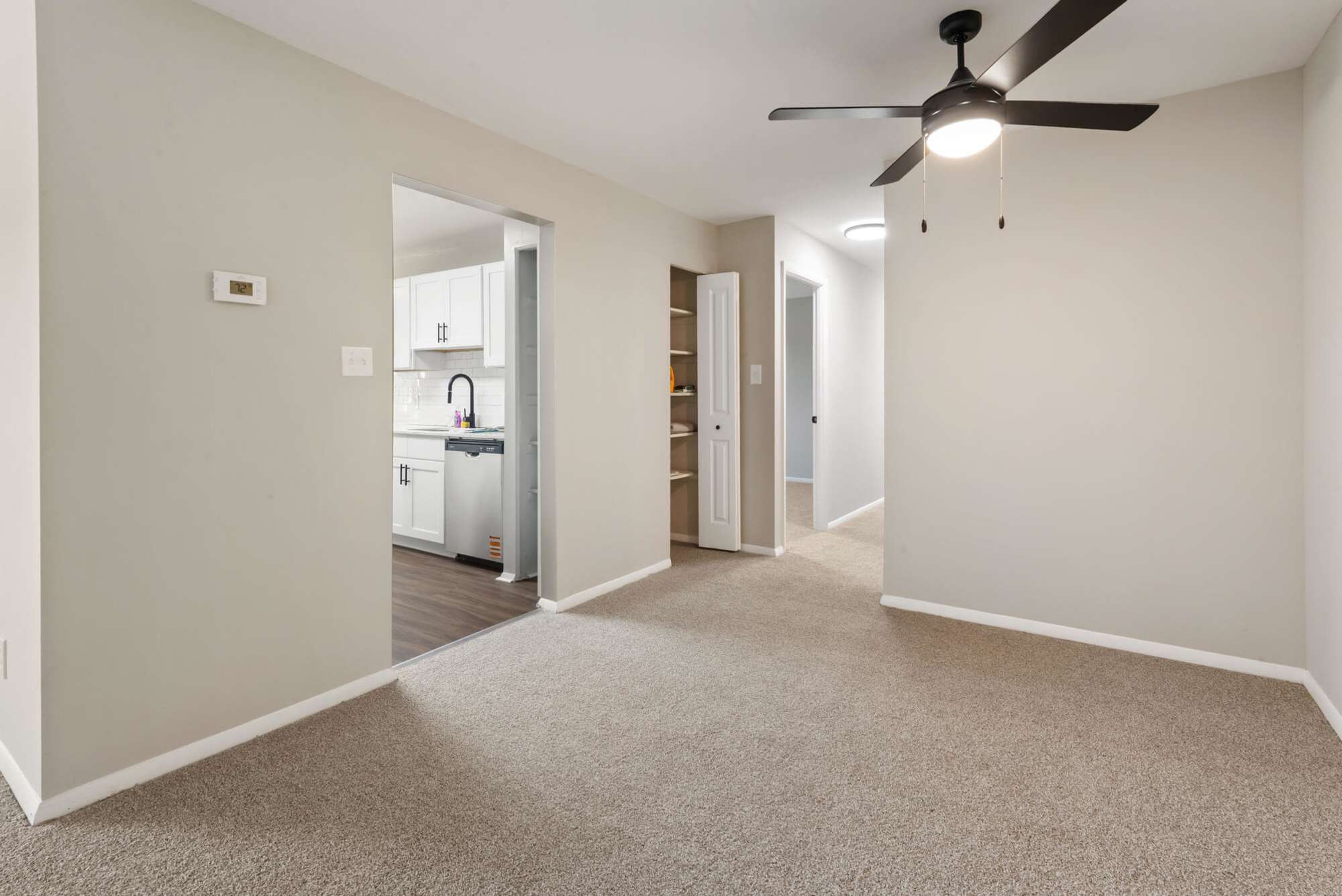 Renovated dining room at Greenspring in York, Pennsylvania