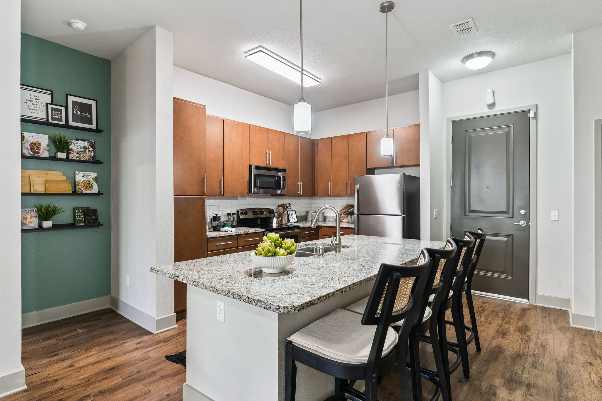 Model Kitchen Floor Plans at Circa at Fishhawk Ranch in Lithia, Florida