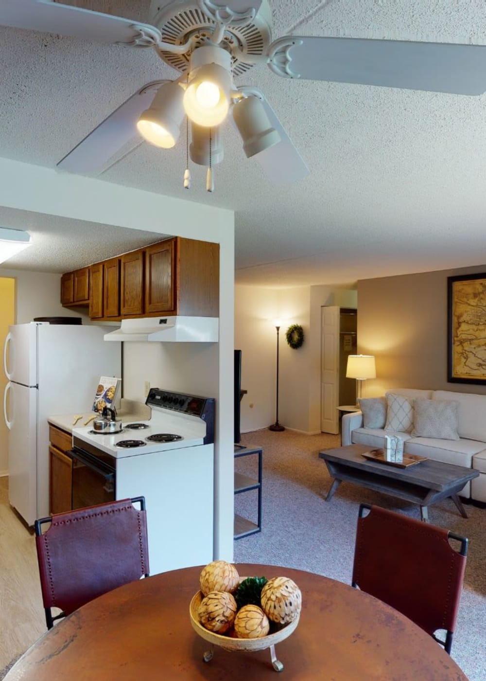 Kitchen at Tanglewood Apartments & Townhomes in Erie, Pennsylvania