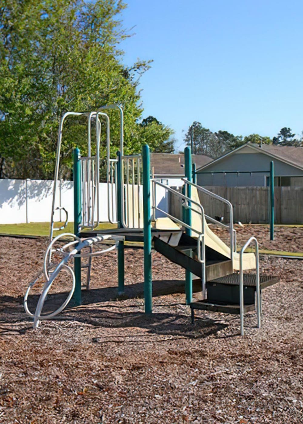 Playground outside at West Towne Cottages in Valdosta, Georgia
