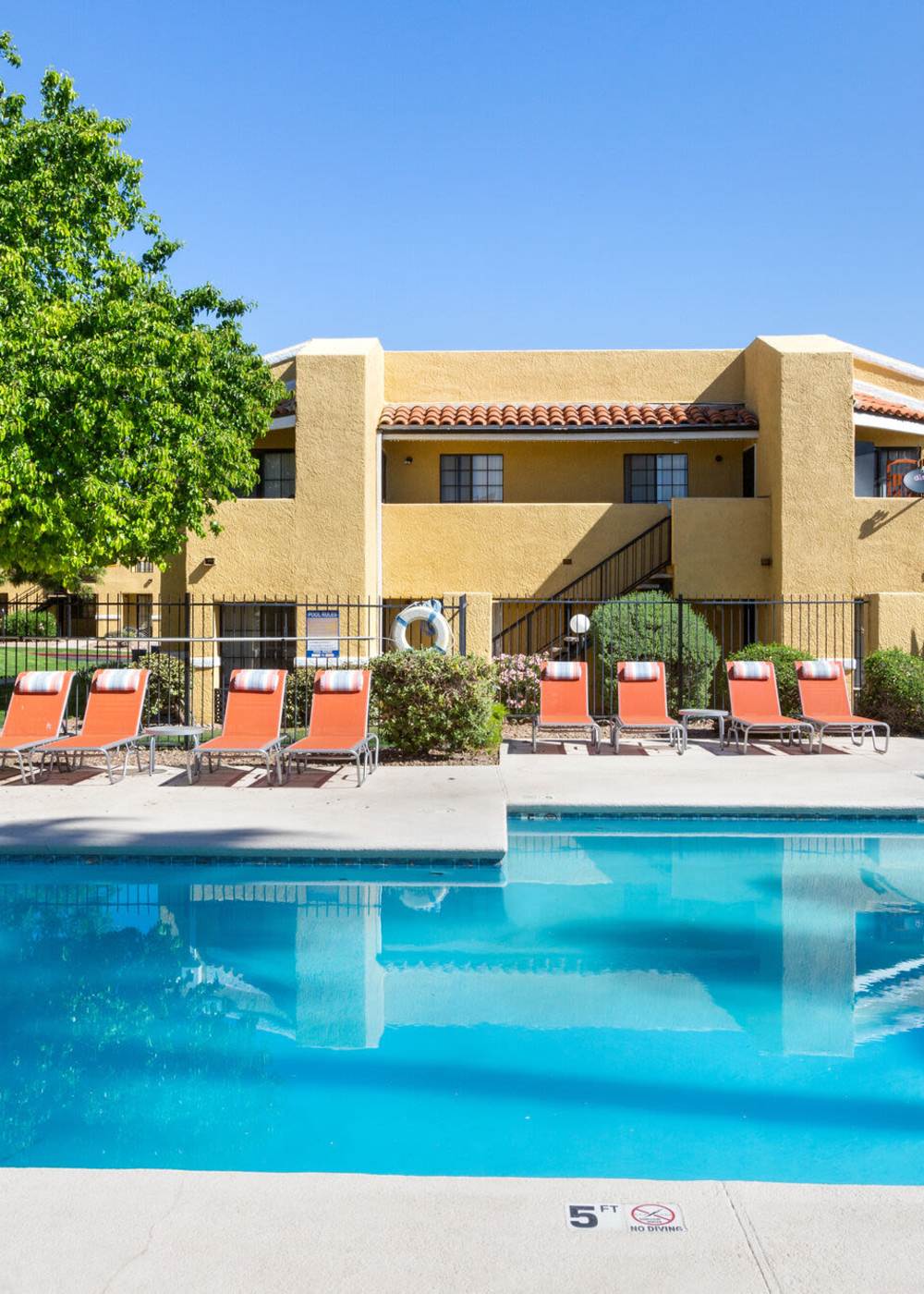 outdoor swimming pool at Alterra in Tucson, Arizona