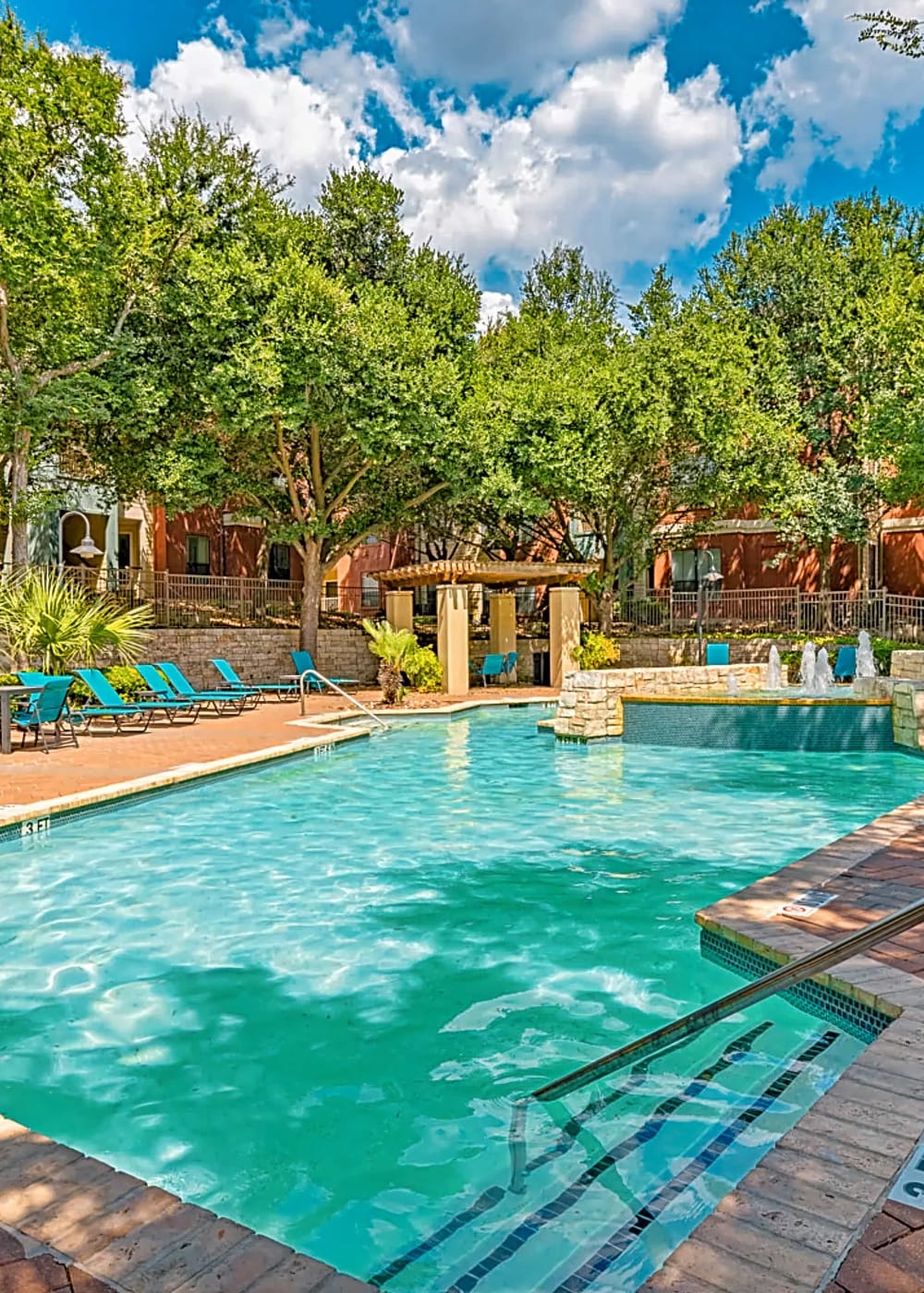 Rendering of residents swimming pool at Broadstone in San Antonio, Texas