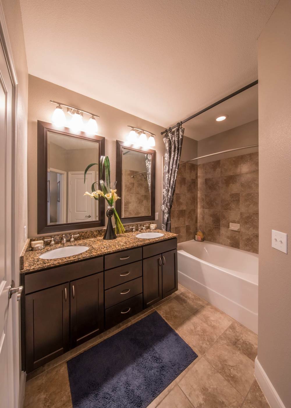 Bathroom at Perry Row in Dallas, Texas