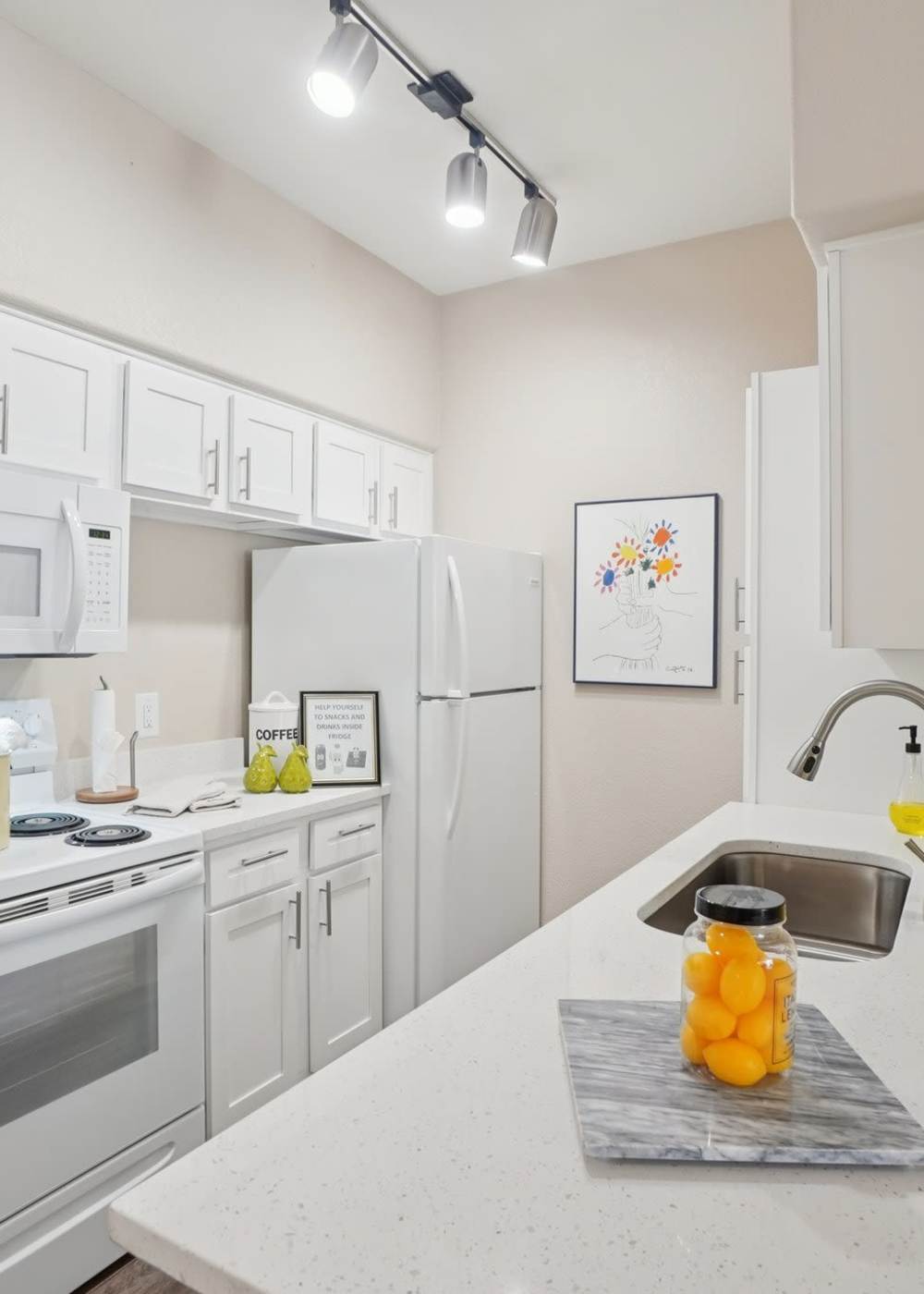 Kitchen at The Orchards at Cherry Creek Park in Centennial, Colorado