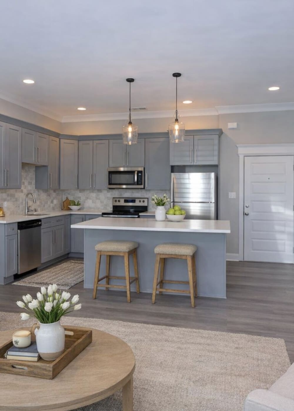 Kitchen at Palisades at Hunters Creek in Forest, Virginia