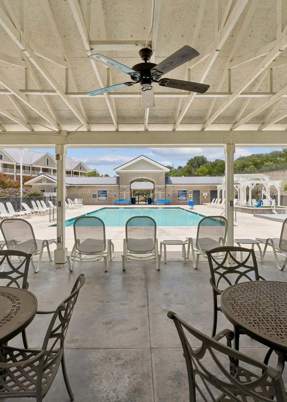 Community exterior view at The April in Canyon Lake, Texas