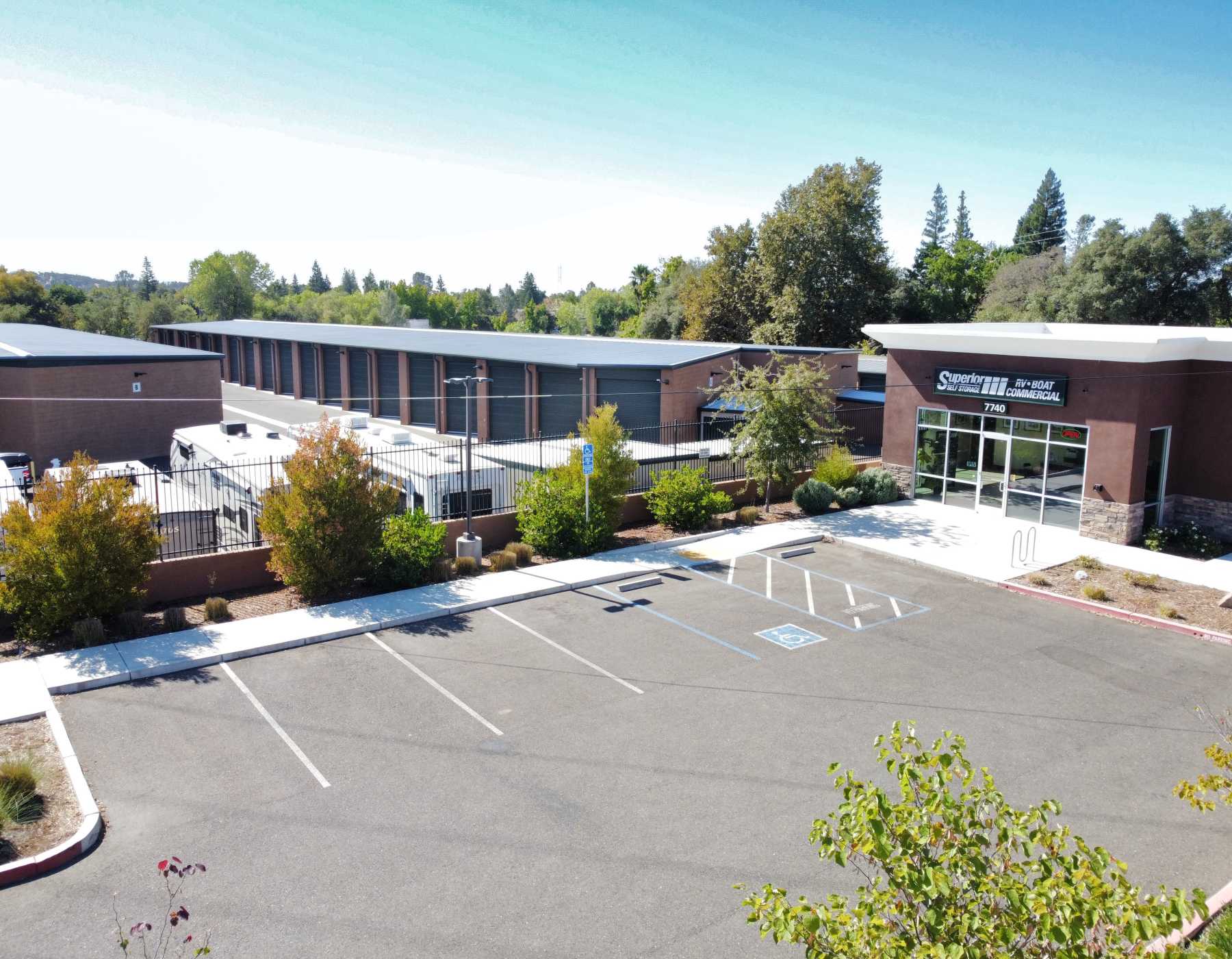 Self storage at Superior Boat, RV & Commercial Self Storage in Folsom, California