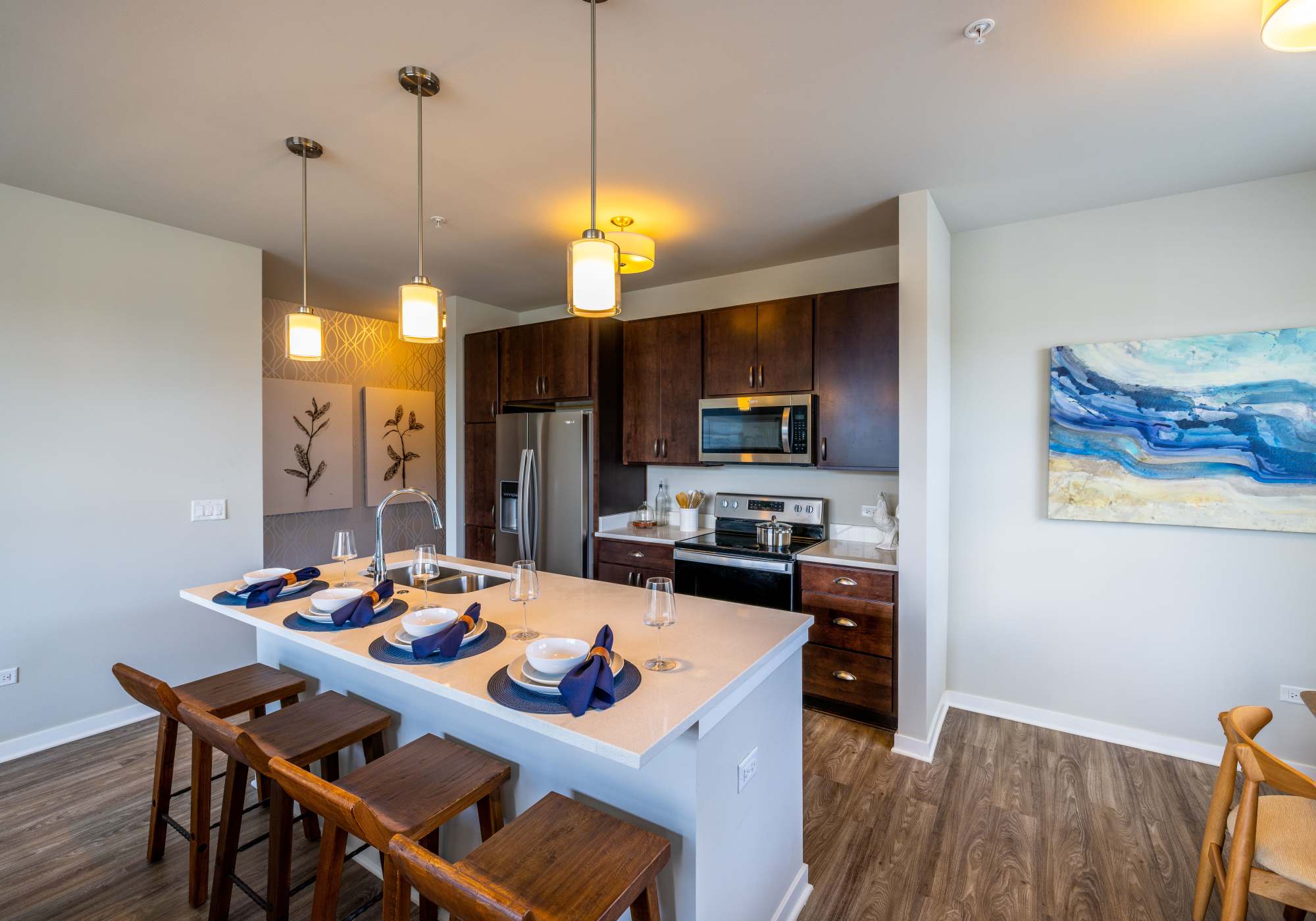 The Bluffs apartment homes in Romeoville, Illinois