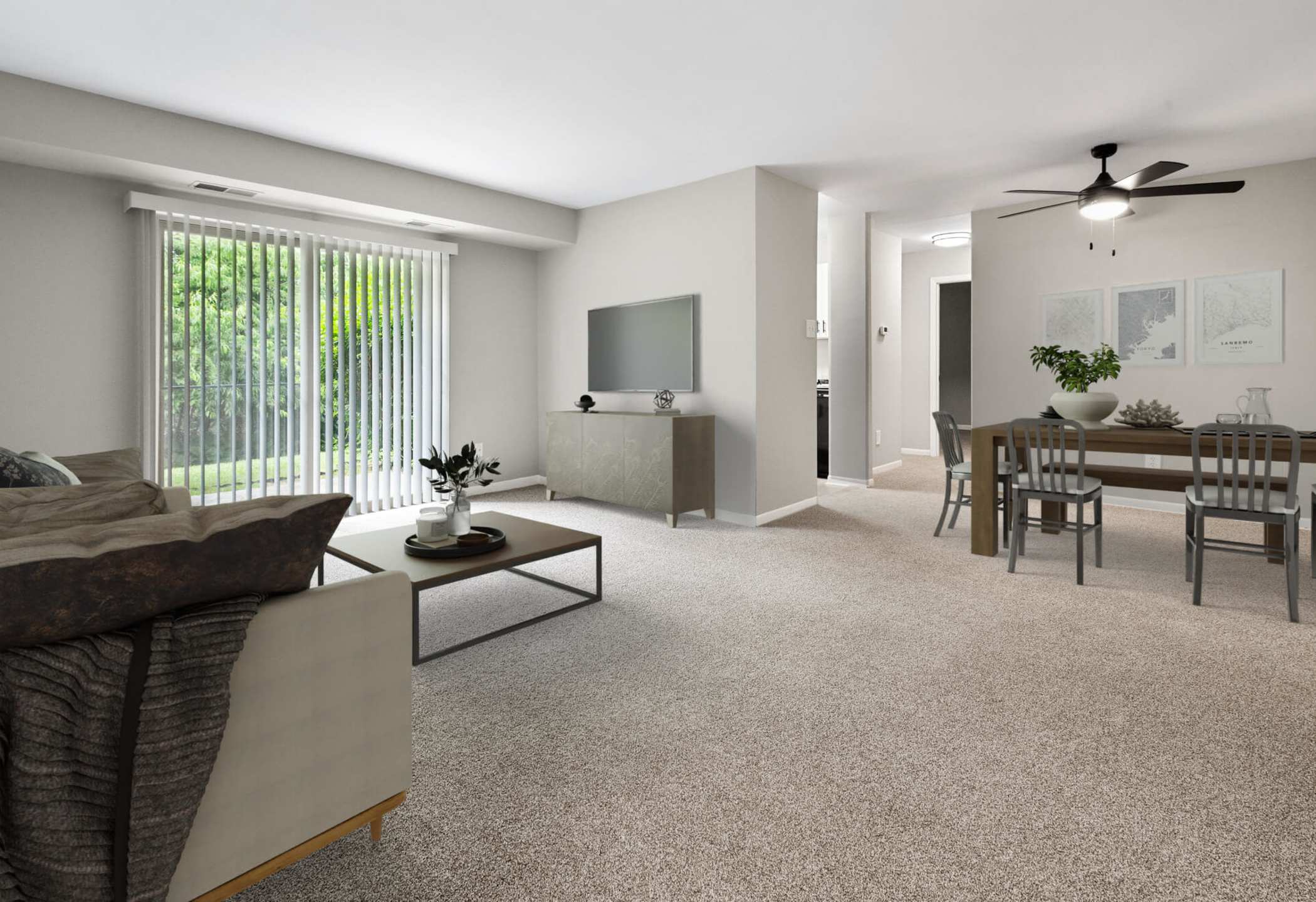 living room at The Ridge in Hagerstown, Maryland
