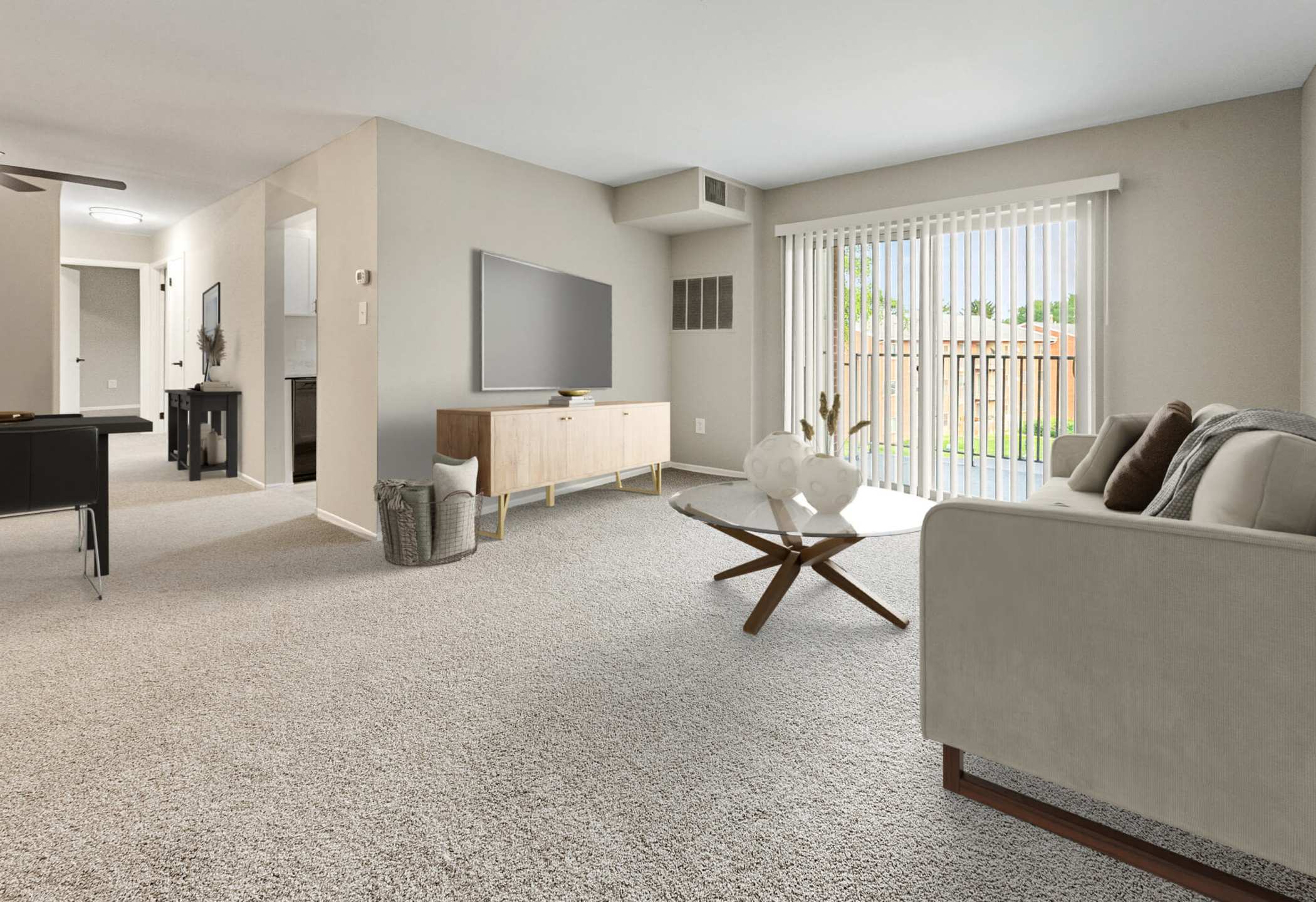 living room at The Ridge in Hagerstown, Maryland