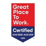 Great Place to Work Certified Logo 