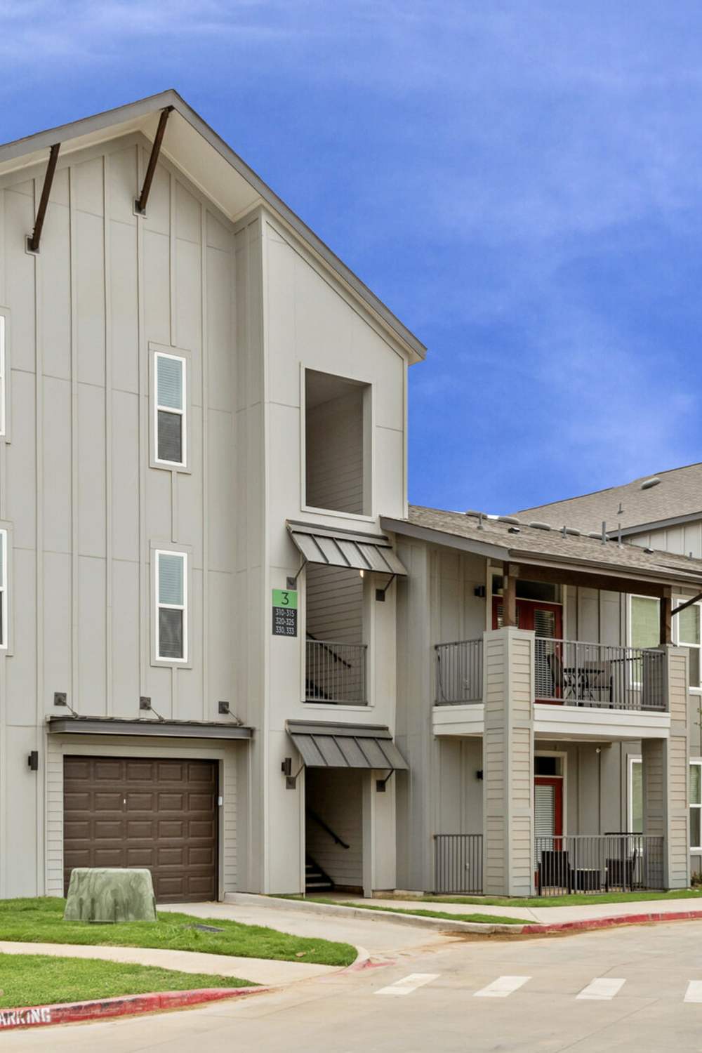 Property exterior at Slide North Apartments in Lubbock, Texas