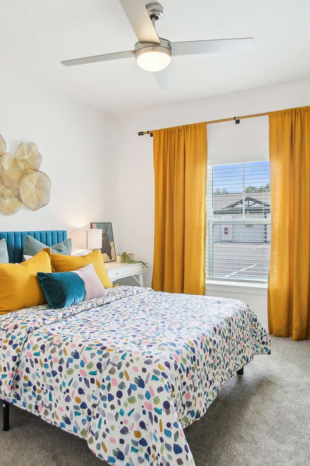 Primary bedroom at Avion Apartments in Jacksonville, Florida