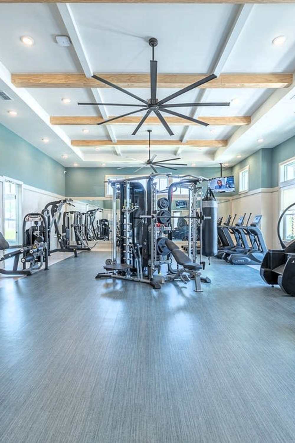 24 Hour Fitness Center at  Avion Apartments in Jacksonville, Florida