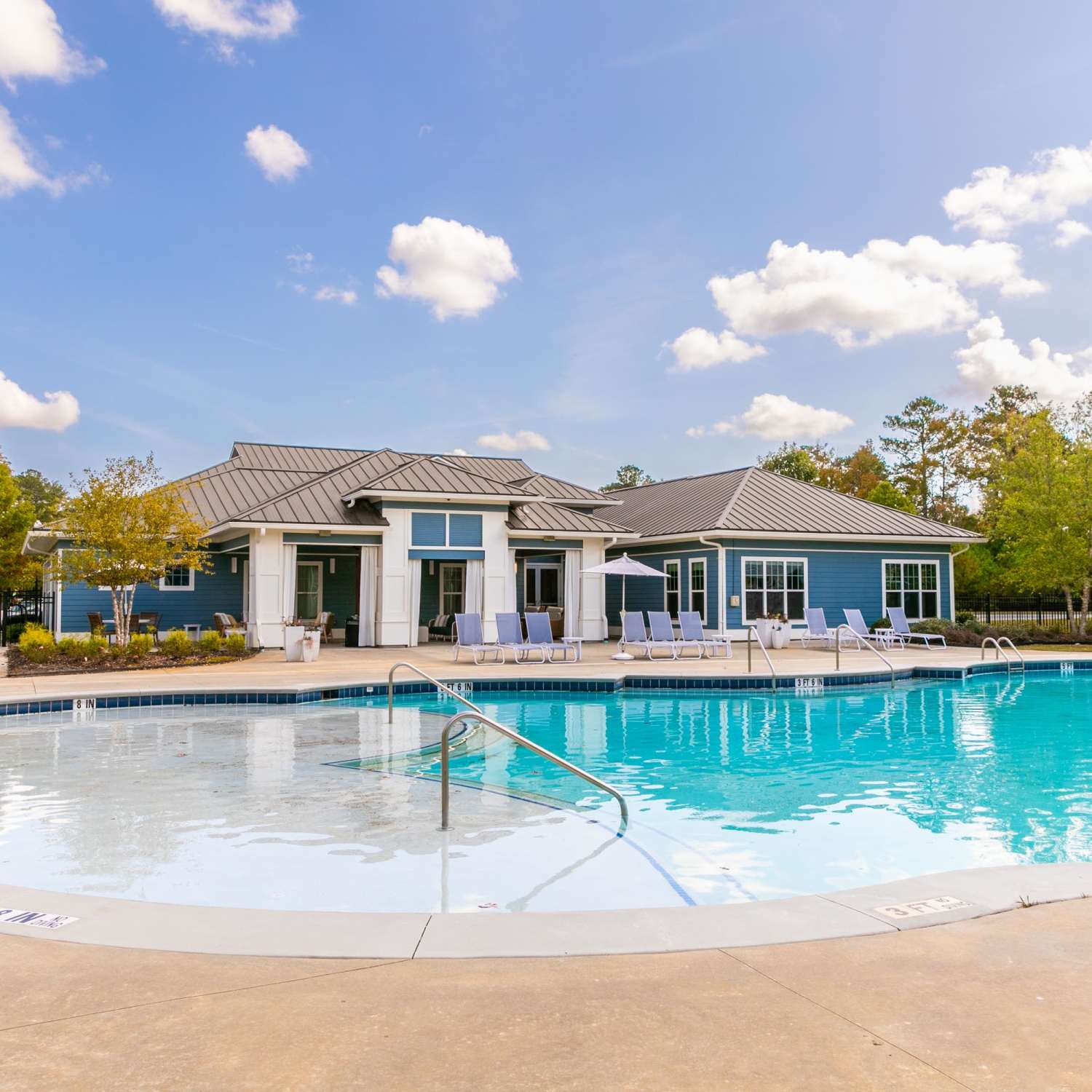 Exterior of our apartment homes at Thomaston Crossing in Macon, Georgia