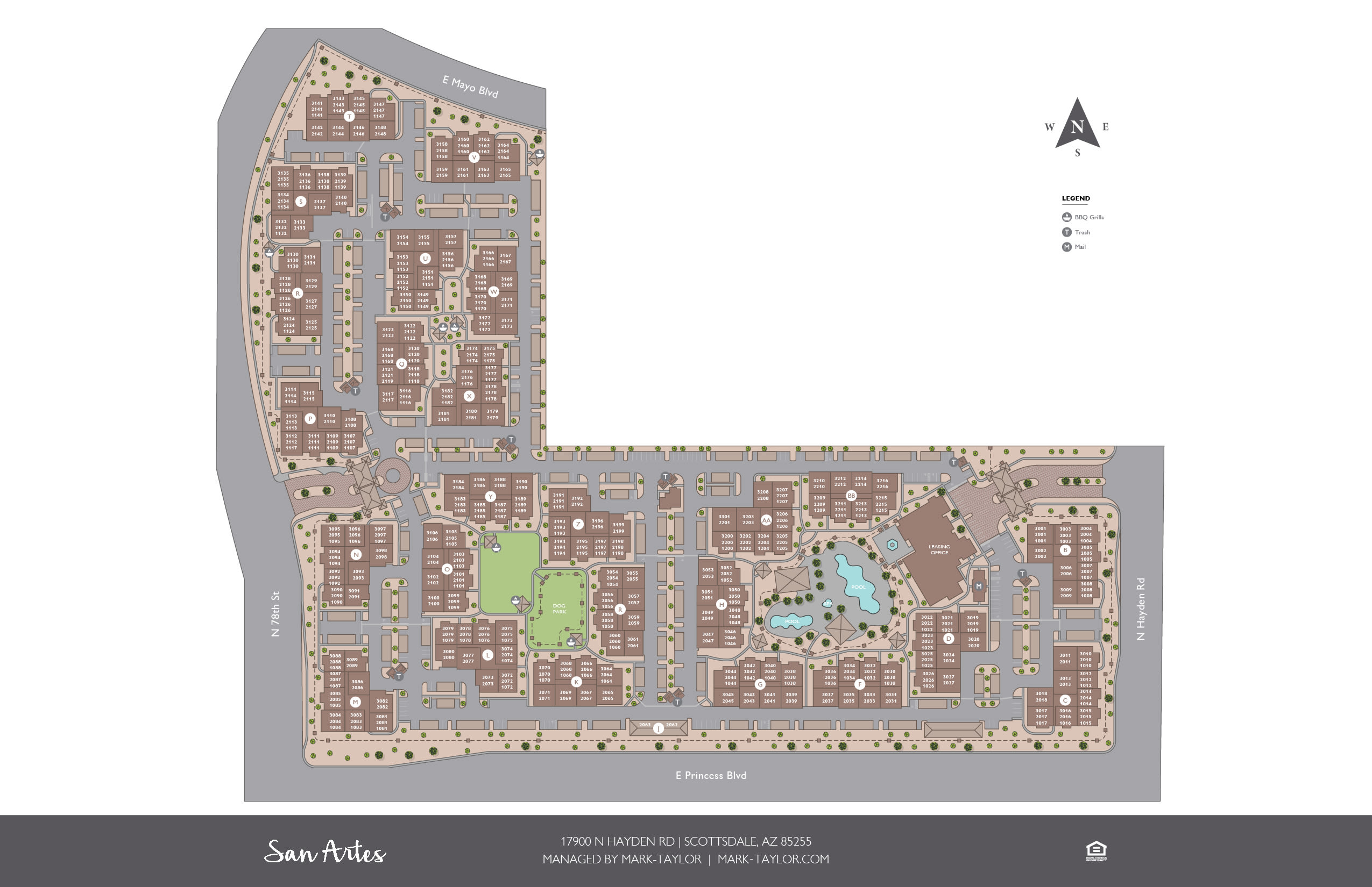 San Artes site plan