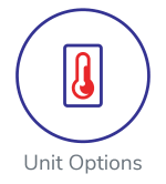 Unit options icon for Devon Self Storage in Charlotte, North Carolina