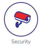 Security icon for Devon Self Storage in Urbana, Illinois