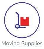 Moving supplies icon for Devon Self Storage in Lowell, Massachusetts