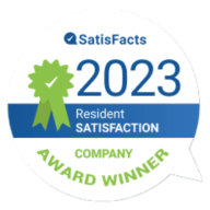 Satisfacts 2023 Resident Satisfaction Award for SteelHead Management in Richmond, Virginia