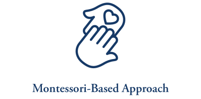 montessori-based approach icon at Smithfield Woods in Smithfield, Rhode Island